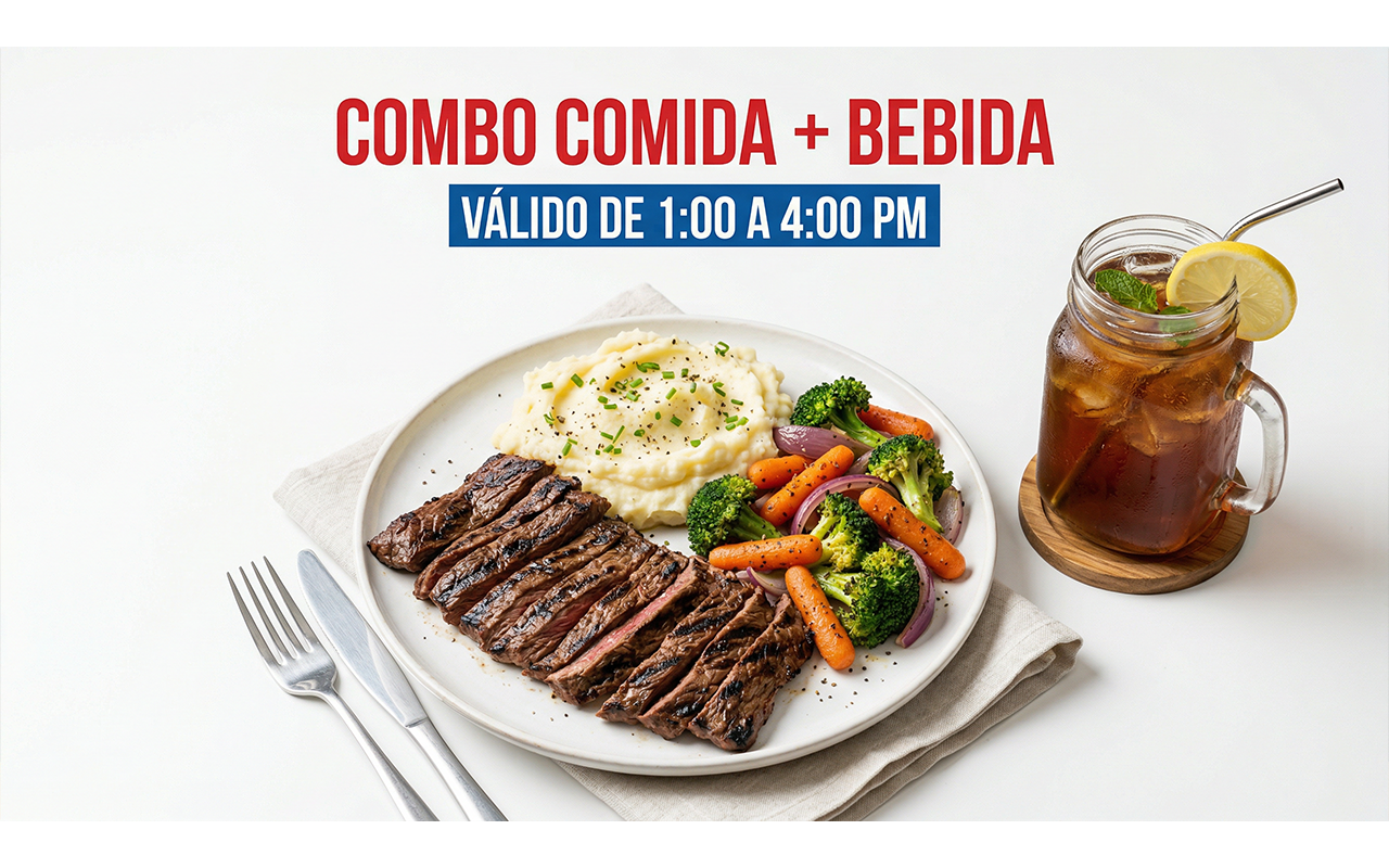 Ejemplo visual de combos por horario