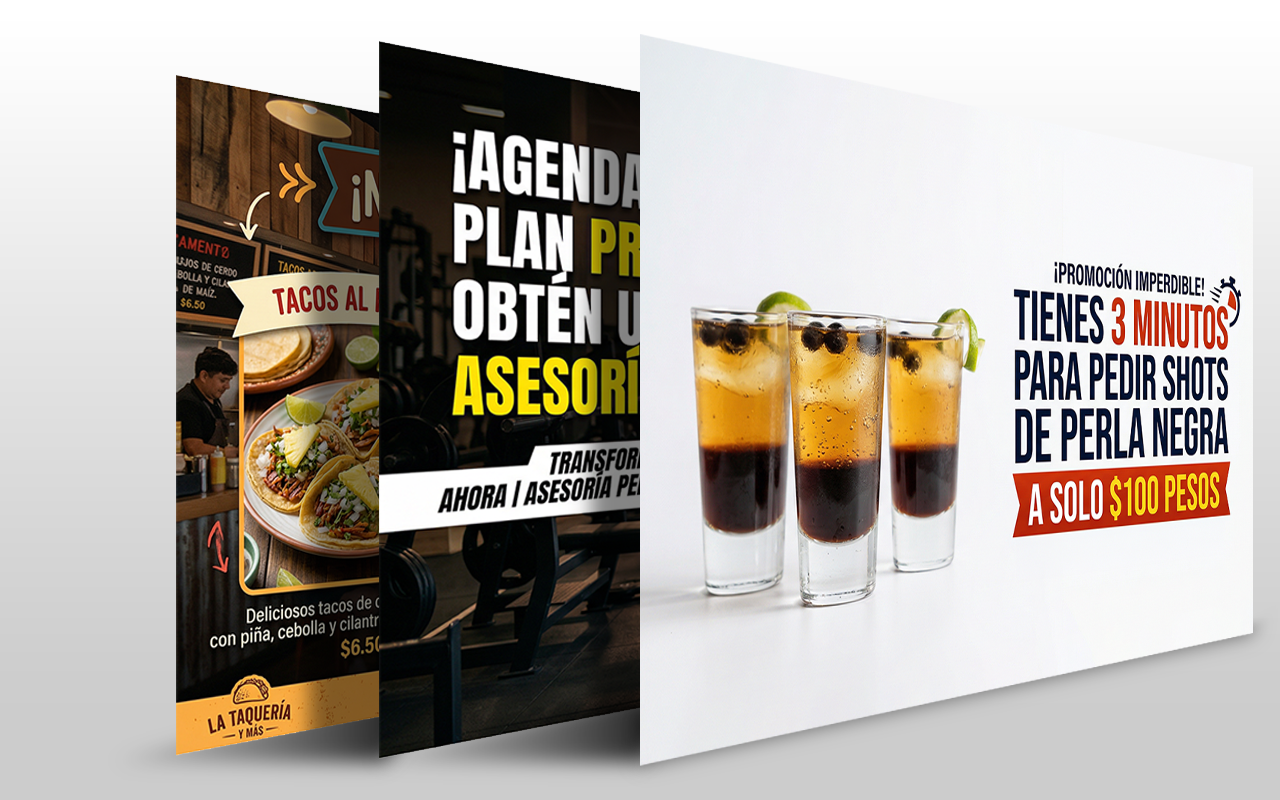 Servicio de diseño para promociones